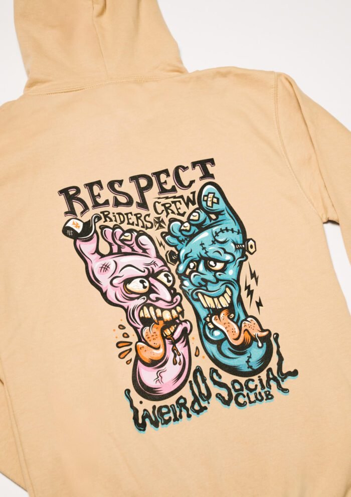 Sudadera "WEIRDOS SOCIAL CLUB" full color - Imagen 4